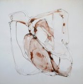 NARRATION OF LIVING, 2009-10, ink on paper, 60x 62 cm (3)