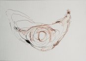 NARRATION OF LIVING, 2009-10, ink on paper, each 30x 42 cm(11)