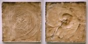 GROWING, 2005, plaster, 80x80 cm