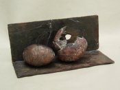 MÍSTO I, 2008, cín, 11,5x27x11 cm